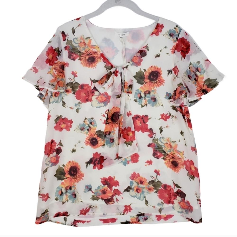 Pleione Floral Blouse